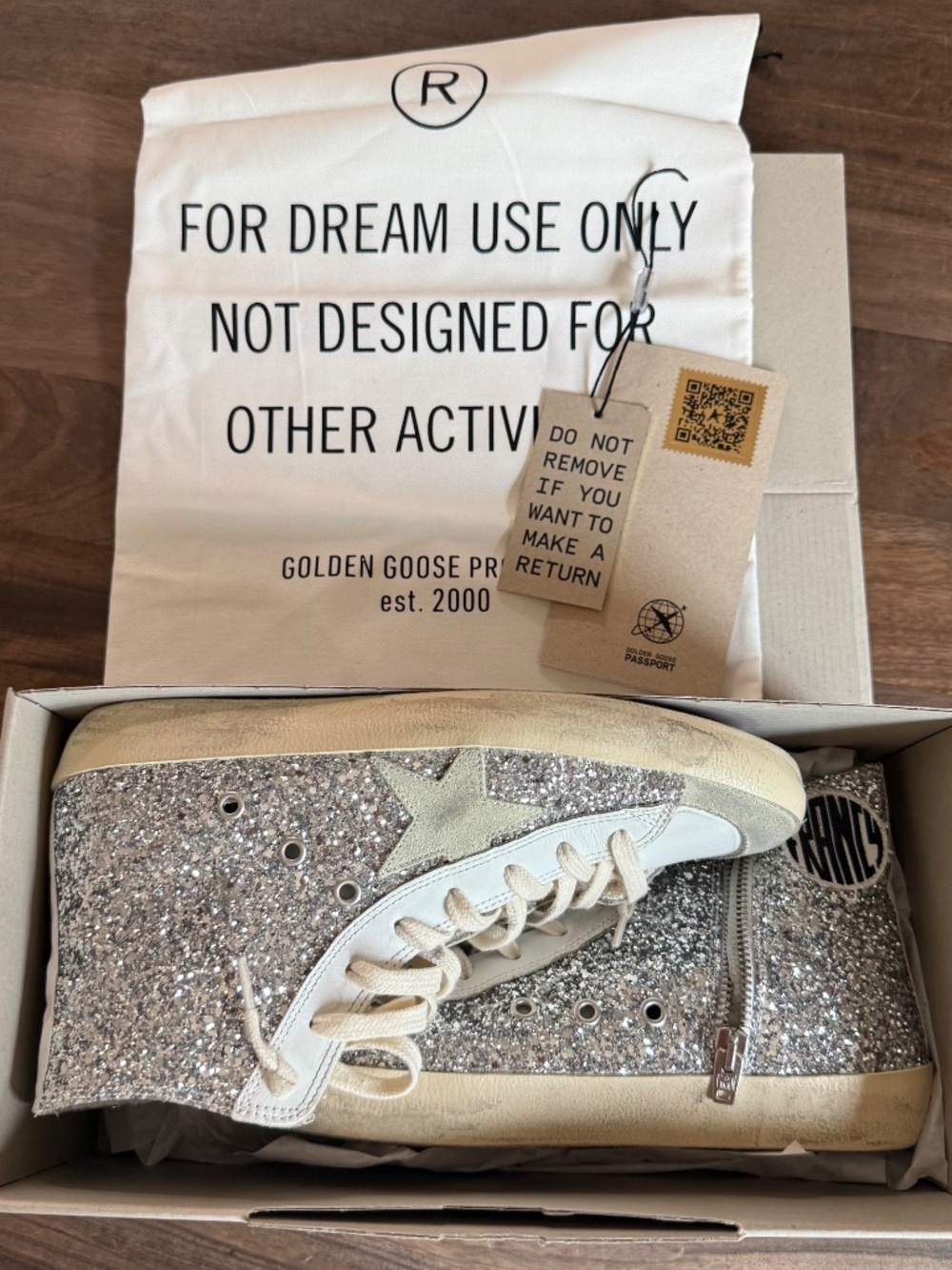 Golden Goose Francy size 39 LIKE NEW WITH BOX! - Picture 9 of 11